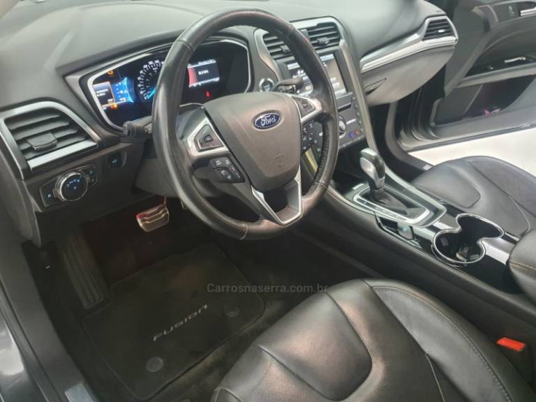 FORD - FUSION - 2016/2016 - Cinza - Sob Consulta