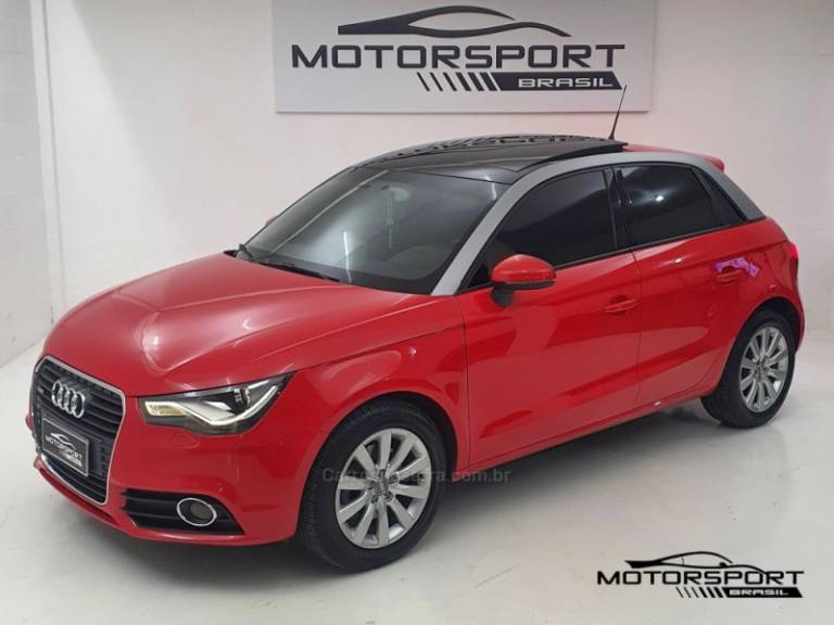 AUDI - A1 - 2012/2013 - Vermelha - R$ 71.500,00