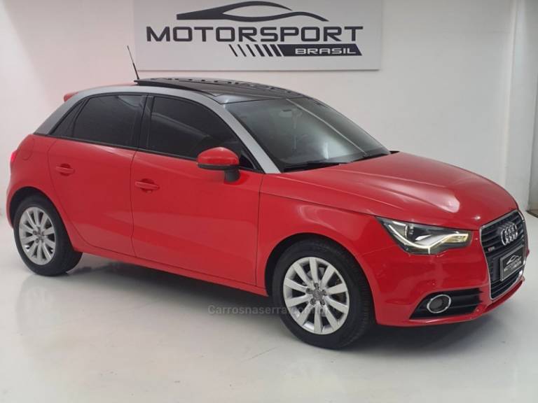 AUDI - A1 - 2012/2013 - Vermelha - R$ 71.500,00