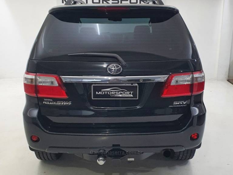 TOYOTA - HILUX SW4 - 2009/2010 - Preta - Sob Consulta