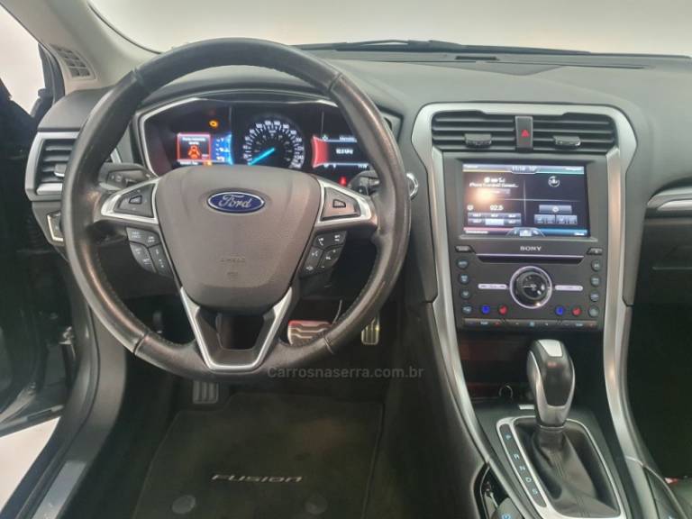 FORD - FUSION - 2016/2016 - Cinza - Sob Consulta